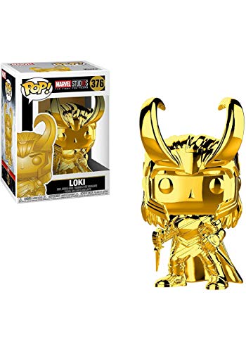 Funko POP! Bobble: Marvel: Marvel Studios 10: Loki (Chrome) von Funko