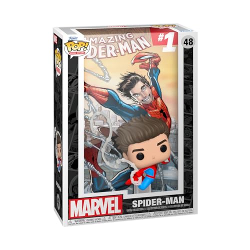 Funko Pop! Comic Cover: Marvel - The Amazing Spider-Man #1 - Vinyl-Sammelfigur - Geschenkidee - Offizielle Handelswaren - Spielzeug Für Kinder und Erwachsene - Marvel Fans - Modellfigur Für Sammler von Funko