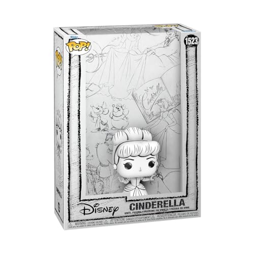 Funko POP! Cover: Sketched - Cinderella - Aschenputtel - Vinyl-Sammelfigur - Geschenkidee - Offizielle Handelswaren - Spielzeug Für Kinder und Erwachsene - Movies Fans - Modellfigur Für Sammler von Funko