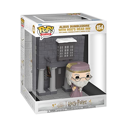 Funko Pop! Deluxe: HP Hogsmeade - Hog's Head mit Dumbledore - Harry Potter - Vinyl-Sammelfigur - Geschenkidee - Offizielle Handelswaren - Spielzeug Für Kinder und Erwachsene - Movies Fans von Funko