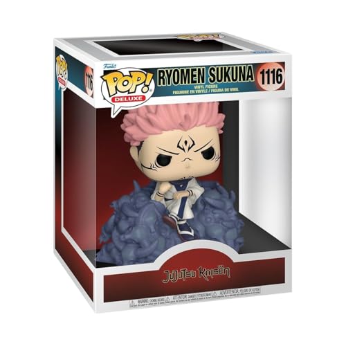 Funko Pop! Deluxe: Jujutsu Kaisen - Sukuna - Vinyl-Sammelfigur - Geschenkidee - Offizielle Handelswaren - Spielzeug Für Kinder und Erwachsene - Anime Fans - Modellfigur Für Sammler und Display von Funko