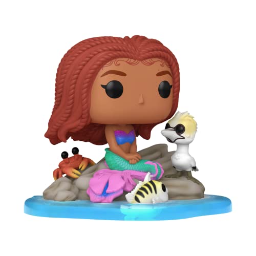 Funko Pop! Deluxe: The Little Mermaid - Ariel & Friends - Little Mermaid Live Action - Vinyl-Sammelfigur - Geschenkidee - Offizielle Handelswaren - Spielzeug Für Kinder und Erwachsene - Movies Fans von Funko