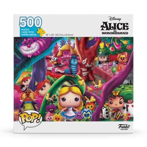 Funko POP! Puzzle - Disney Alice in Wonderland - Funko - Jigsaw - 500 Pieces - 45.7cm x 61cm - English/French/Spanish Language von Funko