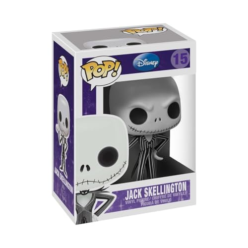 Funko POP! Disney Series 2: Jack Skellington - The Nightmare Before Christmas - Vinyl-Sammelfigur - Geschenkidee - Offizielle Handelswaren - Spielzeug Für Kinder Und Erwachsene - Movies Fans von Funko