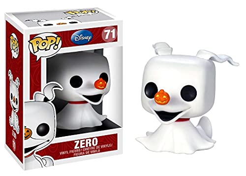 Funko Pop! Disney The Nightmare Before Christmas: Zero - Disney: The Nightmare Before Christmas - Vinyl-Sammelfigur - Geschenkidee - Offizielle Handelswaren - Spielzeug Für Kinder und Erwachsene von Disney
