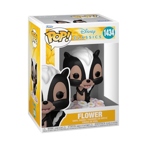 Funko POP! Disney: Bambi 80th - Flower - Sammelfigur aus Vinyl - Geschenkidee - Offizielle Merchandise - Spielzeug für Kinder & Erwachsene - Filmfans - Modellfigur für Sammler und Display von Funko