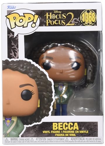 Funko Pop! Disney: Disney Hocus Pocus 2- Becca mit Accessories - Vinyl-Sammelfigur - Geschenkidee - Offizielle Handelswaren - Spielzeug Für Kinder und Erwachsene - Movies Fans von Funko