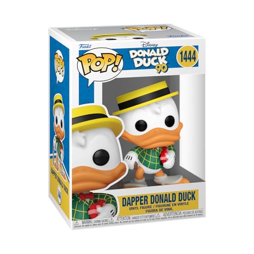 Funko POP! Disney: Donald Duck 90th - Donald Duck - (Dapper) - Vinyl-Sammelfigur - Geschenkidee - Offizielle Handelswaren - Spielzeug Für Kinder und Erwachsene - TV Fans - Modellfigur Für Sammler von Funko