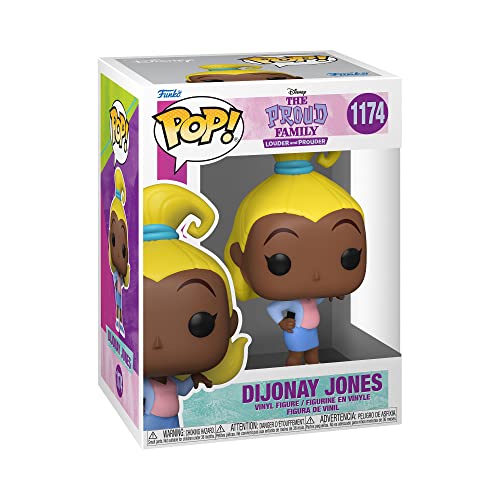 Funko POP! Disney: The Proud Family - Dijonay Jones - Vinyl-Sammelfigur - Geschenkidee - Offizielle Handelswaren - Spielzeug Für Kinder und Erwachsene - TV Fans - Modellfigur Für Sammler und Display von Funko