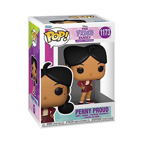 Funko POP! Disney: The Proud Family - Penny Proud - Vinyl-Sammelfigur - Geschenkidee - Offizielle Handelswaren - Spielzeug Für Kinder und Erwachsene - TV Fans - Modellfigur Für Sammler und Display von Funko