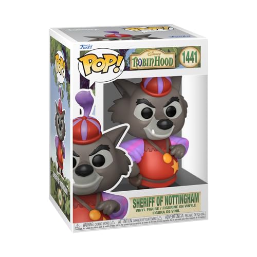 Funko Pop! Disney: Robin Hood - Sheriff of Nottingham - Vinyl-Sammelfigur - Geschenkidee - Offizielle Handelswaren - Spielzeug Für Kinder und Erwachsene - Movies Fans - Modellfigur Für Sammler Funko Pop! Disney: Robin Hood - Sheriff of Nottingham - Vinyl-Sammelfigur - Geschenkidee - Offizielle Handelswaren - Spielzeug Für Kinder und Erwachsene - Movies Fans - Modellfigur Für Sammler von Funko