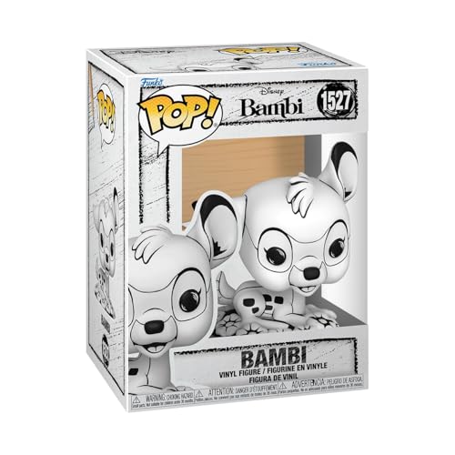 Funko POP! Disney: Sketched - Bambi - Vinyl-Sammelfigur - Geschenkidee - Offizielle Handelswaren - Spielzeug Für Kinder und Erwachsene - Movies Fans - Modellfigur Für Sammler und Display von Funko
