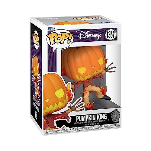 Funko Pop! Disney: The Nightmare Before Christmas 30th - PUM Packungin Kingpkin King - Vinyl-Sammelfigur - Geschenkidee - Offizielle Handelswaren - Spielzeug Für Kinder und Erwachsene - Movies Fans von Funko