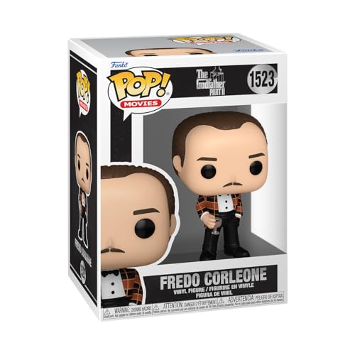 Funko POP! Filme: Der Pate Teil 2- Fredo Corleone - Der Pate Teil II - Sammelfigur aus Vinyl - Offizielle Merchandise - Spielzeug für Kinder & Erwachsene von Funko