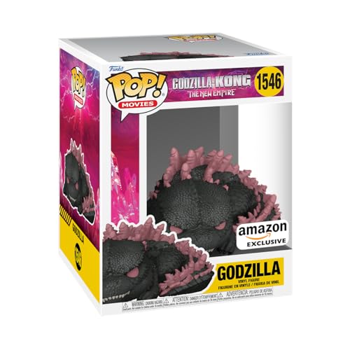 Funko POP! Filme: Godzilla v Kong 2 - Godzilla (Schlafend) - Amazon Exklusiv - Sammelfigur aus Vinyl - Geschenkidee - Offizielle Merchandise - Spielzeug für Kinder & Erwachsene von Funko