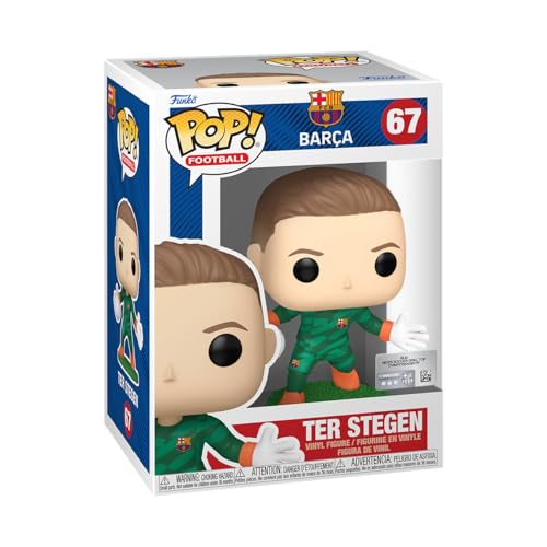 Funko POP! Football: Barcelona - TER Stegen - Barcelona FC - Vinyl-Sammelfigur - Geschenkidee - Offizielle Handelswaren - Spielzeug Für Kinder und Erwachsene - Sports Fans - Modellfigur Für Sammler von Funko