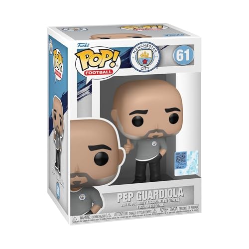 Funko Football Manchester City - PEP Guardiola Vinyl Figur 61 Unisex Pop! Multicolor von Funko