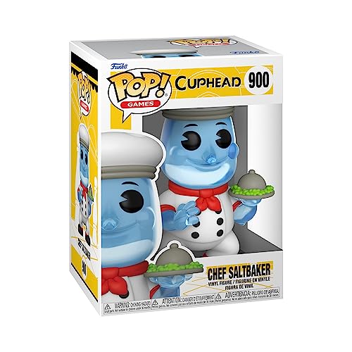 Funko Pop! Games: Cuphead - Chef Saltbaker - 1/6 Quote Für Seltene Chase-Variante - Vinyl-Sammelfigur - Geschenkidee - Offizielle Handelswaren - Spielzeug Für Kinder und Erwachsene - Video Games Fans Funko Pop! Games: Cuphead - Chef Saltbaker - 1/6 Quote Für Seltene Chase-Variante - Vinyl-Sammelfigur - Geschenkidee - Offizielle Handelswaren - Spielzeug Für Kinder und Erwachsene - Video Games Fans von Funko
