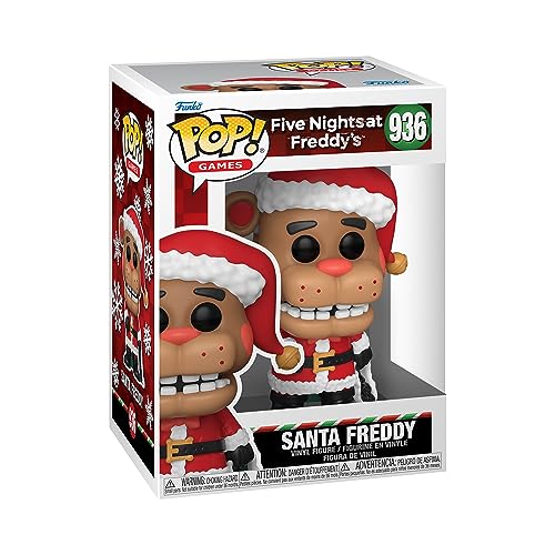 Funko Pop! Games: Five Nights at Freddy's (FNAF) - Holiday Freddy Fazbear - Vinyl-Sammelfigur - Geschenkidee - Offizielle Handelswaren - Spielzeug Für Kinder und Erwachsene - Video Games Fans von Funko