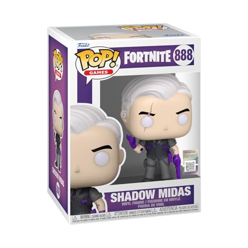 Funko POP! Games: Fortnite - Shadow Midas - Vinyl-Sammelfigur - Geschenkidee - Offizielle Handelswaren - Spielzeug Für Kinder Und Erwachsene - Video Games Fans - Modellfigur Für Sammler Und Display Funko POP! Games: Fortnite - Shadow Midas - Vinyl-Sammelfigur - Geschenkidee - Offizielle Handelswaren - Spielzeug Für Kinder Und Erwachsene - Video Games Fans - Modellfigur Für Sammler Und Display von Funko