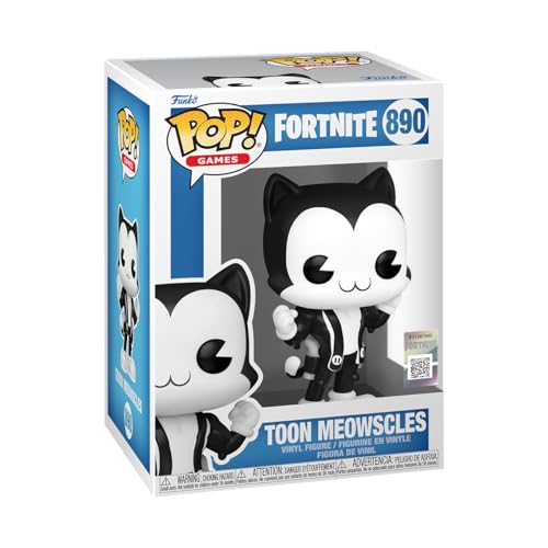 Funko POP! Games: Fortnite - Toon Meowscles - Vinyl-Sammelfigur - Geschenkidee - Offizielle Handelswaren - Spielzeug Für Kinder Und Erwachsene - Video Games Fans - Modellfigur Für Sammler Und Display von Funko