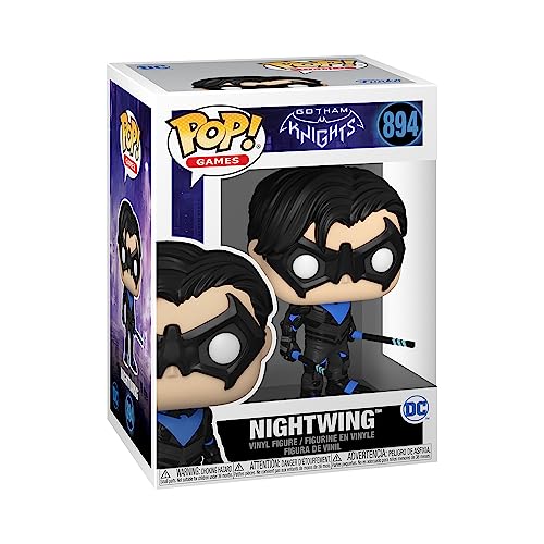 Funko Pop! Games: Gotham Knights - Nightwing - Batman - Vinyl-Sammelfigur - Geschenkidee - Offizielle Handelswaren - Spielzeug Für Kinder und Erwachsene - Video Games Fans Funko Pop! Games: Gotham Knights - Nightwing - Batman - Vinyl-Sammelfigur - Geschenkidee - Offizielle Handelswaren - Spielzeug Für Kinder und Erwachsene - Video Games Fans von Funko