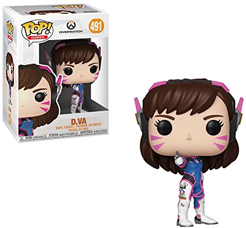 Funko POP! Games: Overwatch-D.Va Collectible Figure - Vinyl-Sammelfigur - Geschenkidee - Offizielle Handelswaren - Spielzeug Für Kinder und Erwachsene - Video Games Fans - Modellfigur Für Sammler Funko POP! Games: Overwatch-D.Va Collectible Figure - Vinyl-Sammelfigur - Geschenkidee - Offizielle Handelswaren - Spielzeug Für Kinder und Erwachsene - Video Games Fans - Modellfigur Für Sammler von Funko