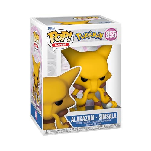 Funko POP! Games: Pokemon - Alakazam - Collectable Vinyl Figure for Display - Gift Idea - Official Merchandise - Toys for Kids & Adults - Video Games Fans Funko POP! Games: Pokemon - Alakazam - Collectable Vinyl Figure for Display - Gift Idea - Official Merchandise - Toys for Kids & Adults - Video Games Fans von Funko