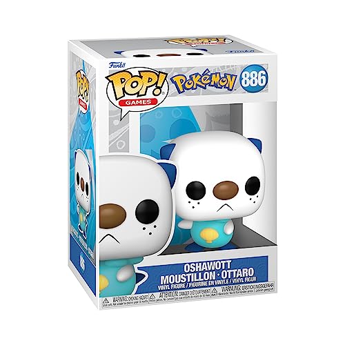 Funko Pop! Games: Pokemon - Oshawott - Ottaro - Vinyl-Sammelfigur - Geschenkidee - Offizielle Handelswaren - Spielzeug Für Kinder und Erwachsene - Video Games Fans - Modellfigur Für Sammler Funko Pop! Games: Pokemon - Oshawott - Ottaro - Vinyl-Sammelfigur - Geschenkidee - Offizielle Handelswaren - Spielzeug Für Kinder und Erwachsene - Video Games Fans - Modellfigur Für Sammler von Funko
