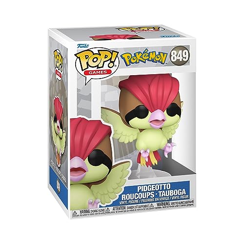 Funko Pop! Games: Pokemon - Pidgeotto - Tauboga - Vinyl-Sammelfigur - Geschenkidee - Offizielle Handelswaren - Spielzeug Für Kinder und Erwachsene - Video Games Fans - Modellfigur Für Sammler Funko Pop! Games: Pokemon - Pidgeotto - Tauboga - Vinyl-Sammelfigur - Geschenkidee - Offizielle Handelswaren - Spielzeug Für Kinder und Erwachsene - Video Games Fans - Modellfigur Für Sammler von Funko