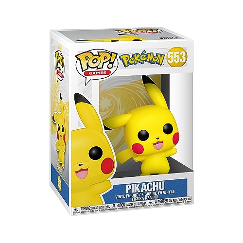 Funko POP! Games: Pokémon - Pikachu - (Waving) - (Waving) - Vinyl-Sammelfigur - Geschenkidee - Offizielle Handelswaren - Spielzeug Für Kinder und Erwachsene - Games Fans von Funko