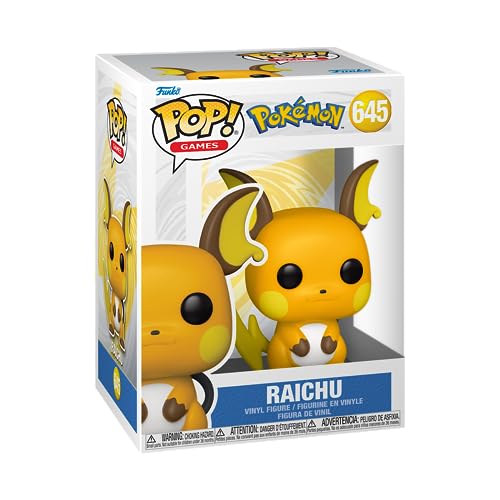 Funko POP! Games: Pokemon - Raichu - Vinyl-Sammelfigur - Geschenkidee - Offizielle Handelswaren - Spielzeug Für Kinder und Erwachsene - Video Games Fans - Modellfigur Für Sammler und Display Funko POP! Games: Pokemon - Raichu - Vinyl-Sammelfigur - Geschenkidee - Offizielle Handelswaren - Spielzeug Für Kinder und Erwachsene - Video Games Fans - Modellfigur Für Sammler und Display von Funko