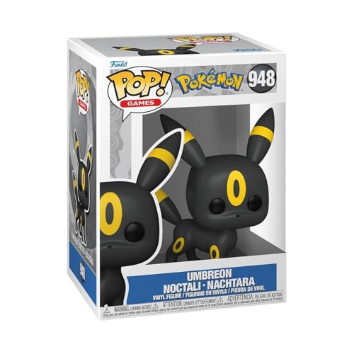Funko Pop! Games: Pokemon - Umbreon - Nachtara - Vinyl-Sammelfigur - Geschenkidee - Offizielle Handelswaren - Spielzeug Für Kinder und Erwachsene - Video Games Fans - Modellfigur Für Sammler Funko Pop! Games: Pokemon - Umbreon - Nachtara - Vinyl-Sammelfigur - Geschenkidee - Offizielle Handelswaren - Spielzeug Für Kinder und Erwachsene - Video Games Fans - Modellfigur Für Sammler von FUNKO