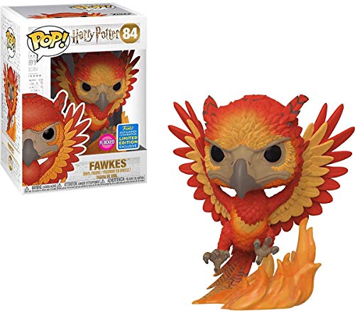 Funko POP! Harry Potter - Fawkes (Flocked) #84 - 2019 SDCC Shared Exclusive von Funko
