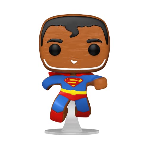 Funko Pop! Heroes: DC Holiday - Superman - Lebkuchen - DC Comics - Vinyl-Sammelfigur - Geschenkidee - Offizielle Handelswaren - Spielzeug Für Kinder und Erwachsene - Comic Books Fans von Funko