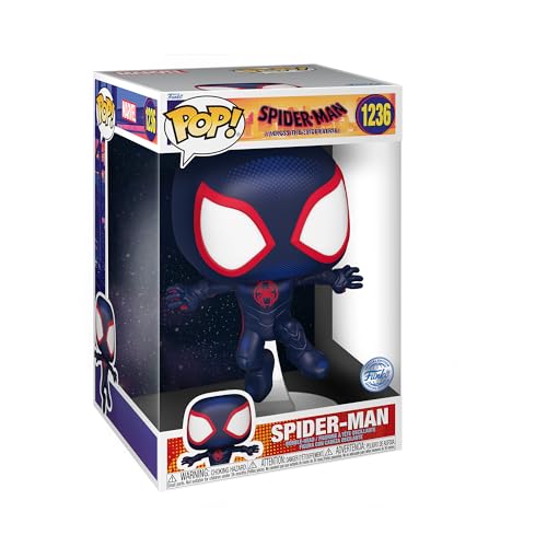 Funko Pop! Jumbo: Spider-Man: Across The Spider-Verse - Miles Morales - Spiderman Into The Spiderverse 2 - Vinyl-Sammelfigur - Geschenkidee - Offizielle Handelswaren - Movies Fans Funko Pop! Jumbo: Spider-Man: Across The Spider-Verse - Miles Morales - Spiderman Into The Spiderverse 2 - Vinyl-Sammelfigur - Geschenkidee - Offizielle Handelswaren - Movies Fans von Funko