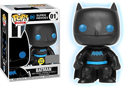 Funko POP! Justice League: Batman Silhouette Glow in The Dark Vinyl Figure 10cm von Funko
