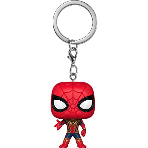 Funko POP! Keychain Marvel Avengers Infinity War - Iron Spider - Neuartiger Schlüsselanhänger - Vinyl-Minifigur Zum Sammeln - Strumpffüller - Geschenkidee - Offizielle Handelswaren - Minifigur von Funko