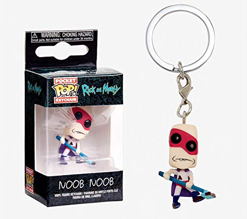 Funko POP! Keychain R&M - Noob-Noob Vinyl Figure 4cm, 35928, Multi von Funko