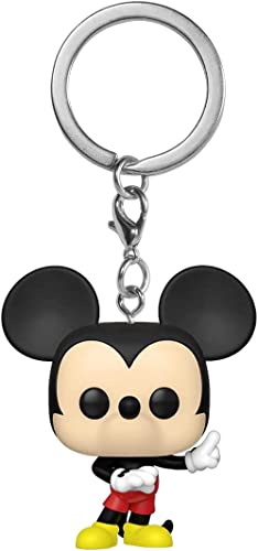 Funko Pop! Keychain: Disney Classics - Mickey Mouse - Neuartiger Schlüsselanhänger - Vinyl-Minifigur Zum Sammeln - Strumpffüller - Geschenkidee - Offizielle Handelswaren - Minifigur von Funko
