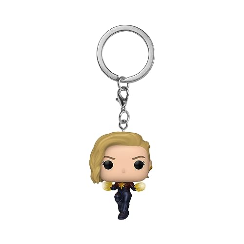 Funko Pop! Keychain: The Marvels - Captain Marvel - Neuartiger Schlüsselanhänger - Vinyl-Minifigur Zum Sammeln - Strumpffüller - Geschenkidee - Offizielle Handelswaren - Movies Fans - Minifigur Funko Pop! Keychain: The Marvels - Captain Marvel - Neuartiger Schlüsselanhänger - Vinyl-Minifigur Zum Sammeln - Strumpffüller - Geschenkidee - Offizielle Handelswaren - Movies Fans - Minifigur von Funko