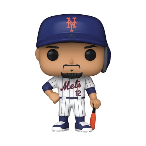 Funko POP! MLB: Mets - Francisco Lindor - (Home Jersey) - Vinyl-Sammelfigur - Geschenkidee - Offizielle Handelswaren - Spielzeug Für Kinder und Erwachsene - Sports Fans - Modellfigur Für Sammler von Funko