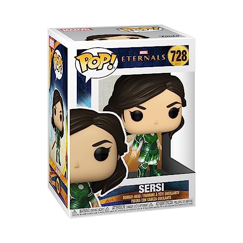 Funko Pop! Marvel: Eternals - Sersi - The Eternals - Vinyl-Sammelfigur - Geschenkidee - Offizielle Handelswaren - Spielzeug Für Kinder und Erwachsene - Movies Fans - Modellfigur Für Sammler von Funko