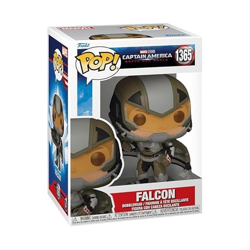 Funko POP! Marvel: Captain America: Brave New World - Falcon - Vinyl-Sammelfigur - Geschenkidee - Offizielle Handelswaren - Spielzeug Für Kinder und Erwachsene - Movies Fans Funko POP! Marvel: Captain America: Brave New World - Falcon - Vinyl-Sammelfigur - Geschenkidee - Offizielle Handelswaren - Spielzeug Für Kinder und Erwachsene - Movies Fans von Funko