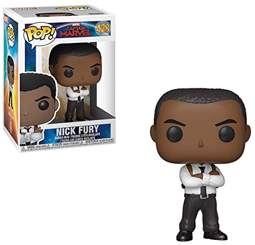 Funko POP! Marvel: Captain Marvel-Nick Fury Collectible Figure - Vinyl-Sammelfigur - Geschenkidee - Offizielle Handelswaren - Spielzeug Für Kinder Und Erwachsene - Movies Fans Funko POP! Marvel: Captain Marvel-Nick Fury Collectible Figure - Vinyl-Sammelfigur - Geschenkidee - Offizielle Handelswaren - Spielzeug Für Kinder Und Erwachsene - Movies Fans von Funko