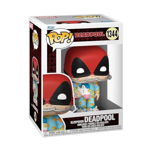 Funko POP! Marvel: Deadpool - Sleepover Partygast - Vinyl-Sammelfigur - Offizielle Merchandise - Spielzeug für Kinder & Erwachsene - Marvel Fans und Display Funko POP! Marvel: Deadpool - Sleepover Partygast - Vinyl-Sammelfigur - Offizielle Merchandise - Spielzeug für Kinder & Erwachsene - Marvel Fans und Display von Funko