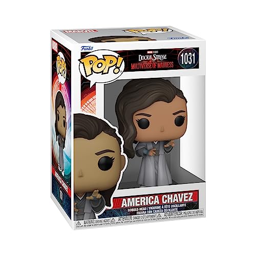 Funko Pop! Marvel: - America Chavez - Doctor Strange - Vinyl-Sammelfigur - Geschenkidee - Offizielle Handelswaren - Spielzeug Für Kinder und Erwachsene - Movies Fans - Modellfigur Für Sammler von Funko