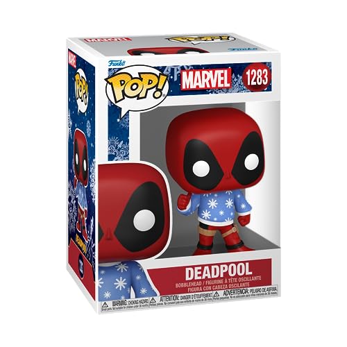 Funko Pop! Marvel: Holiday - Deadpool - (SWTR) - Vinyl-Sammelfigur - Geschenkidee - Offizielle Handelswaren - Spielzeug Für Kinder und Erwachsene - Movies Fans - Modellfigur Für Sammler von Funko