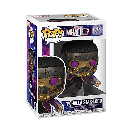 Funko POP! Marvel: Marvel - What If– T’Challa Star-Lord - Marvel What If - Vinyl-Sammelfigur - Geschenkidee - Offizielle Handelswaren - Spielzeug Für Kinder und Erwachsene - TV Fans Funko POP! Marvel: Marvel - What If– T’Challa Star-Lord - Marvel What If - Vinyl-Sammelfigur - Geschenkidee - Offizielle Handelswaren - Spielzeug Für Kinder und Erwachsene - TV Fans von Funko