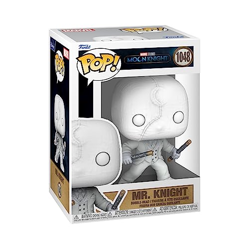 Funko Pop! Marvel: Moon Mister Knight - Mr. Mister Knight - Moon Knight - Vinyl-Sammelfigur - Geschenkidee - Offizielle Handelswaren - Spielzeug Für Kinder und Erwachsene - TV Fans von Funko